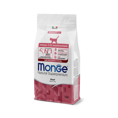 MONGE DRY CAT KITTEN MONOPROTEIN manzo