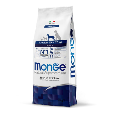 MONGE DRY DOG Medium Adult pollo