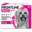 Frontline Tri-Act antiparassitario spot-on per cani 2-5 kg, confezione da 6 pipette monodose