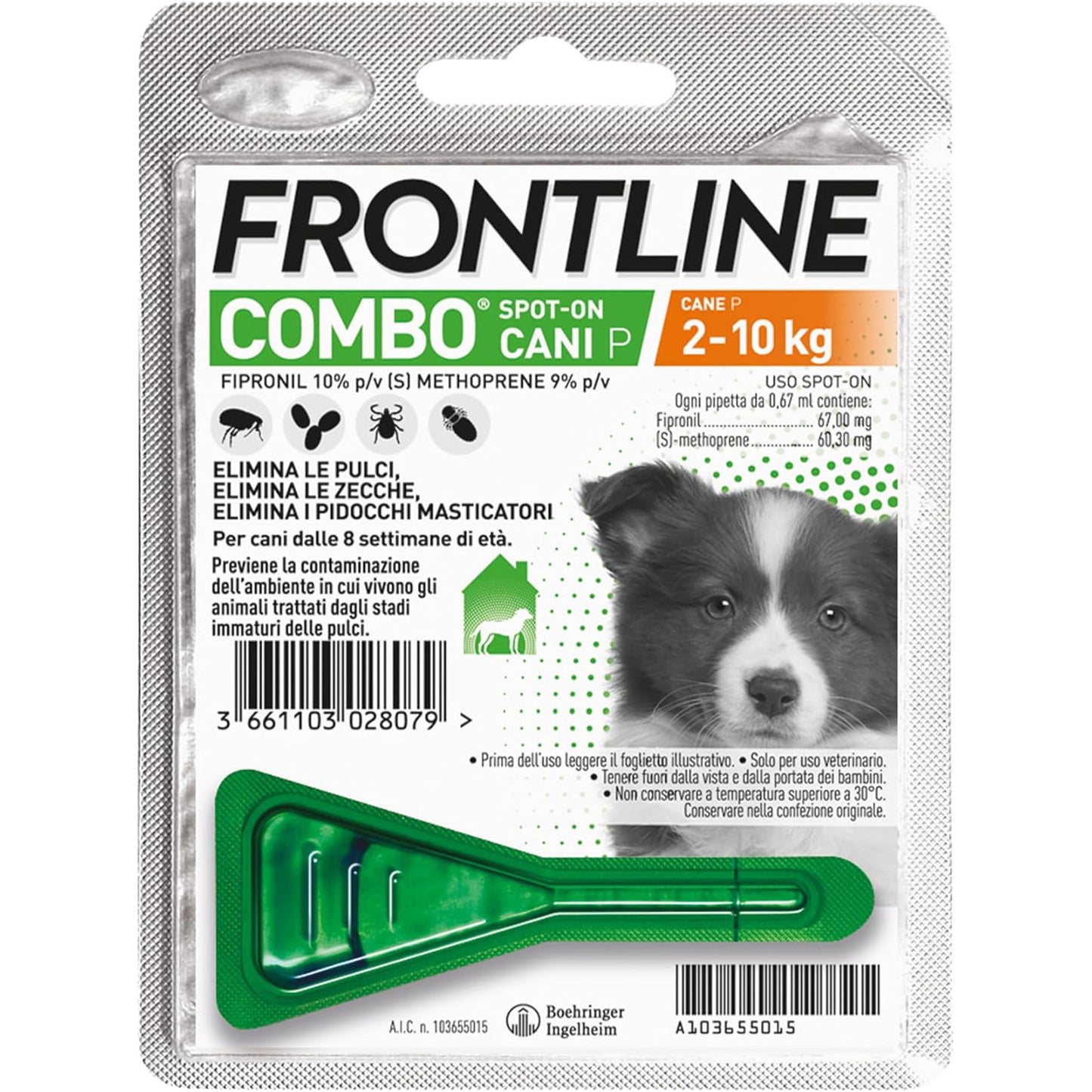 FRONTLINE COMBO KIT CUCCIOLO 1 PIPETTA