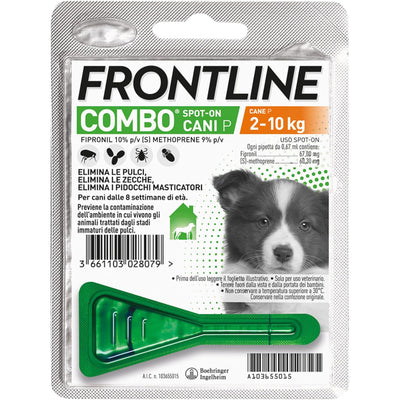 Kit antiparassitario Frontline Combo per cuccioli, 1 pipetta spot-on