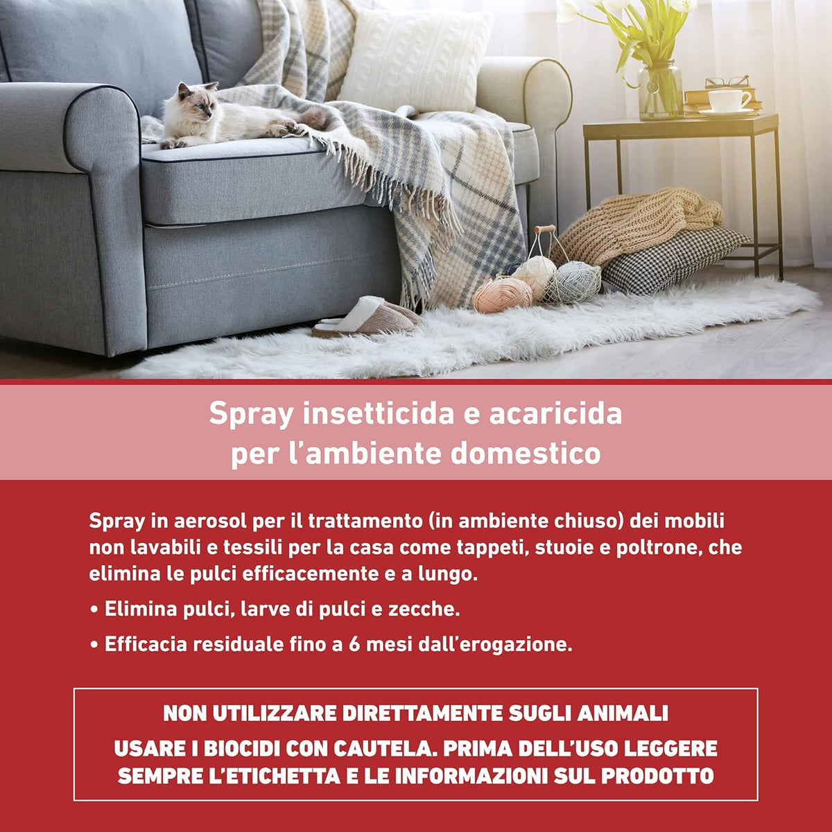 Spray insetticida Frontline Homegard 250 ml per ambienti domestici