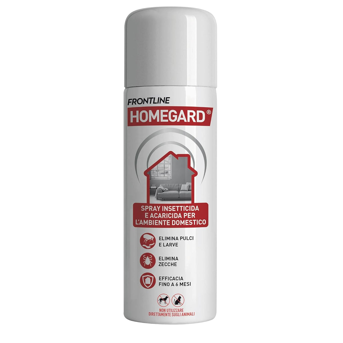 Spray insetticida Frontline Homegard 250 ml per ambienti domestici