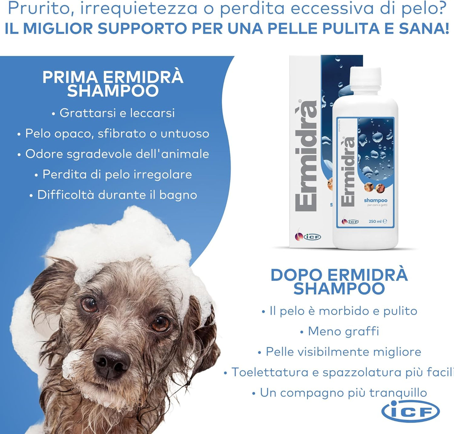 ERMIDRA’ SHAMPOO 250 ML