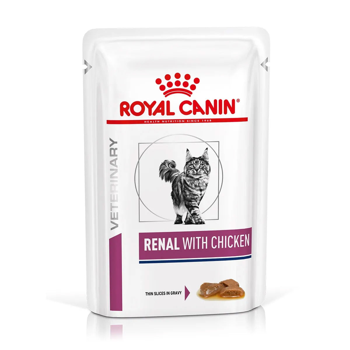 Mangime umido renal per gatti Royal Canin pollo in salsa bustina 85 g