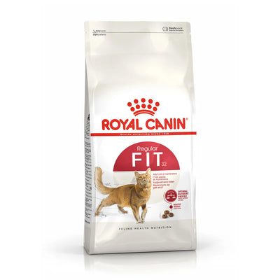 Mangime secco Royal Cat Fit 32 per gatti adulti in crocchette con controllo del peso