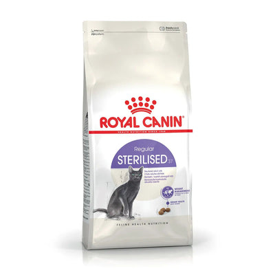 ROYAL CANIN Sterilised 37 Per Gatti Adulti Sterilizzati Da 1 a 7 anni Controllo del peso Supporto del sistema urinario 2 kg