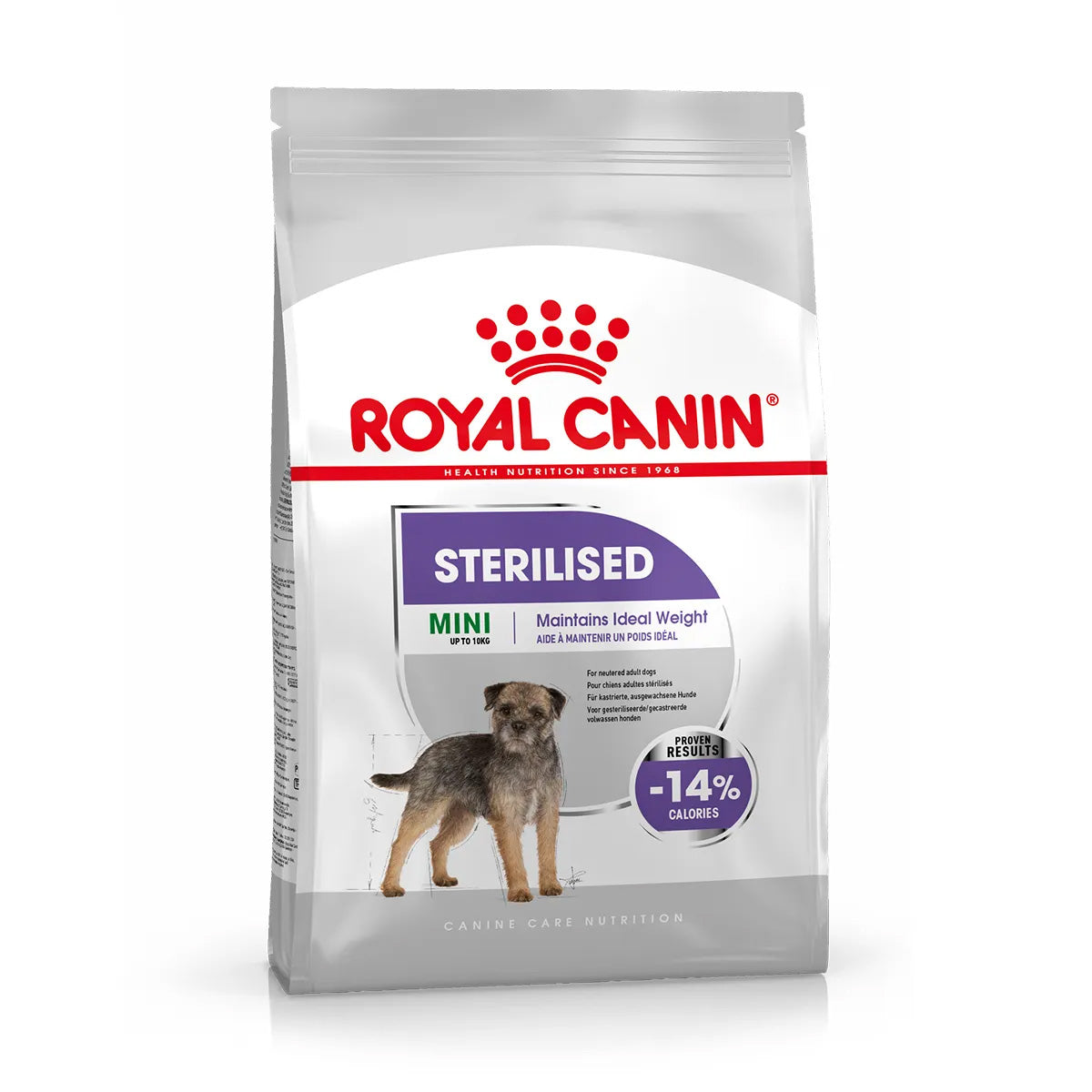Mangime secco ROYAL DOG Adult Mini Sterilized per cani adulti sterilizzati di taglia piccola, confezione 1 kg