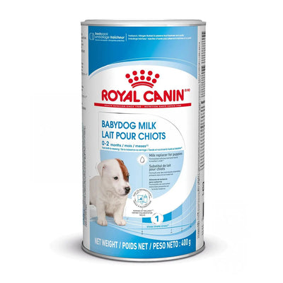 Latte artificiale babydog milk in polvere per cuccioli con tettarella, 400 g