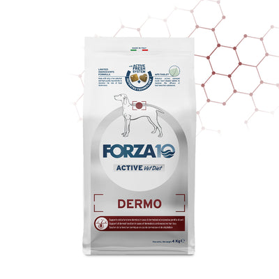 Mangime secco Active Dermo per cani con dermatosi e cute sensibile, con proteine di pesce e Omega 3