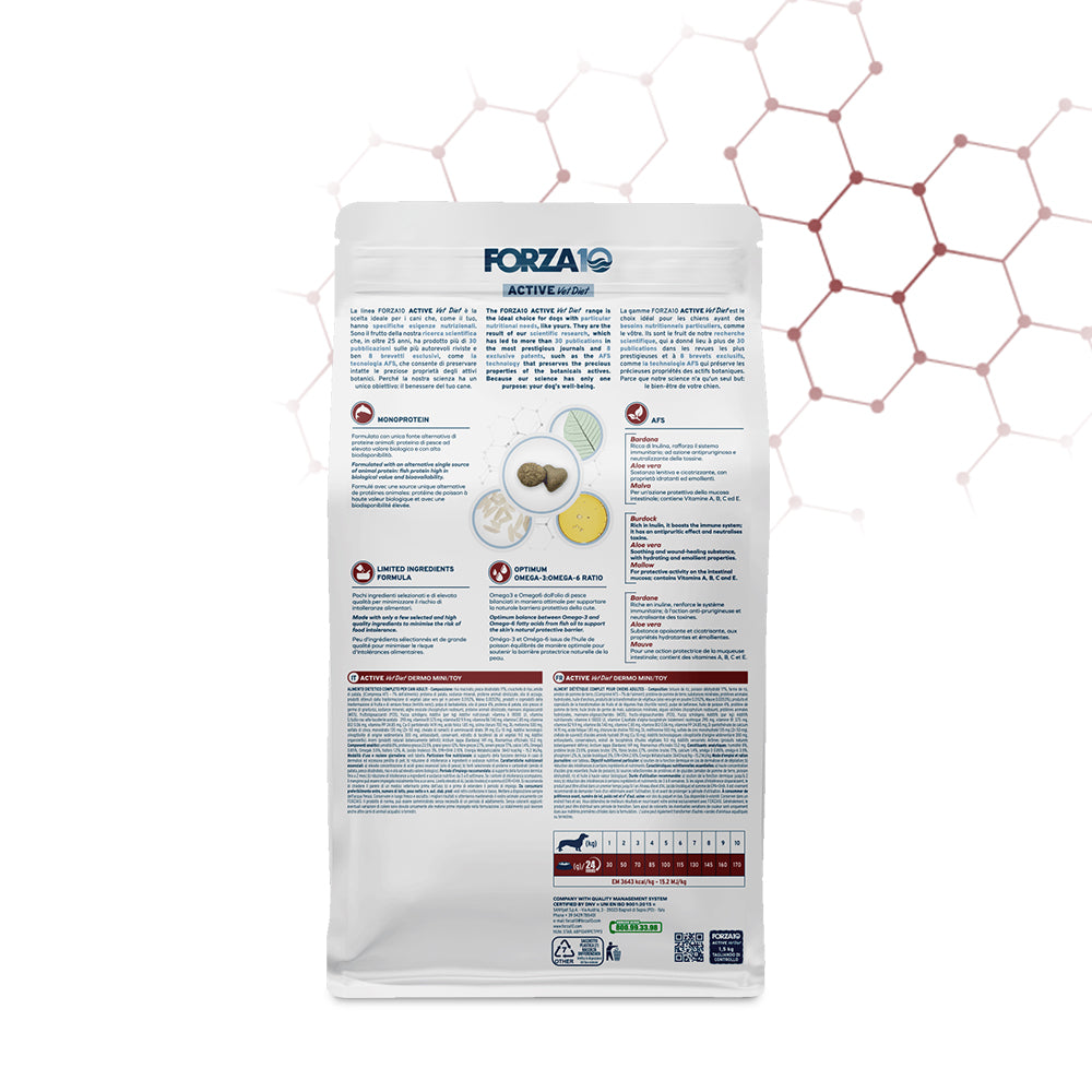 FORZA 10 ACTIVE DERMO PESCE MINI TOY 1,5 KG