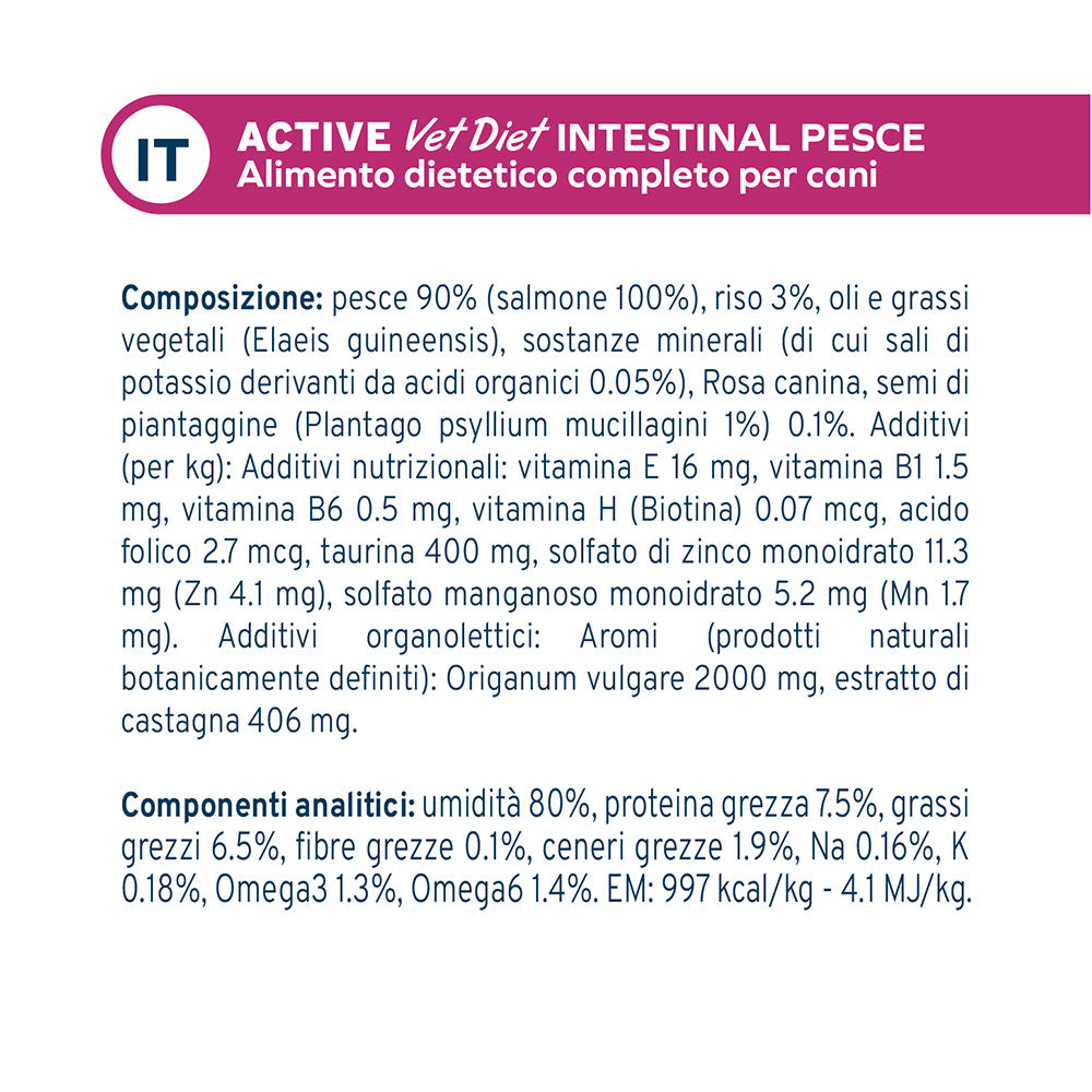 FORZA 10 CANE ACTIWET INTESTINAL BUSTINA 100 GR
