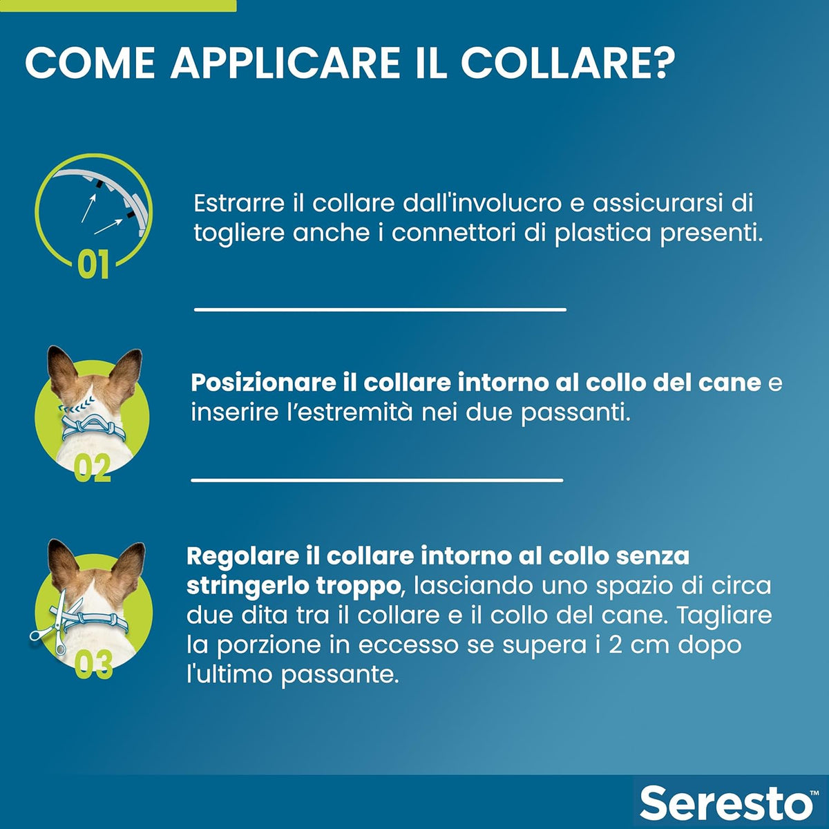 SERESTO COLLARE Cane oltre 8kg