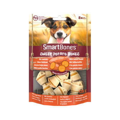 Ossi masticabili per cani SmartBones con patate dolci e pollo, senza rawhide