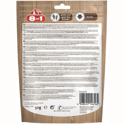 8IN1 FREEZE DRIED MEATY TREATS ANATRA & MELA GR. 50