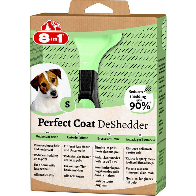 8in1 SPAZZOLA CARDATORE DESHEDDER PER CANE SMALL