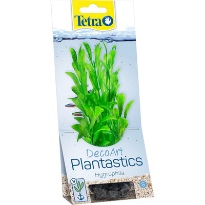 Pianta artificiale Hygrophila Tetra DecoArt con radici pesanti per acquario, effetto realistico