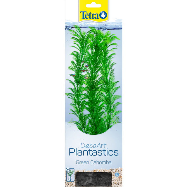 Pianta artificiale Cabomba verde Tetra DecoArt Plantastics, altezza 30 cm per acquario