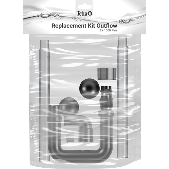 Tubi di uscita TetraTec Set ricambio per filtro esterno Tetra EX 1500 acquario