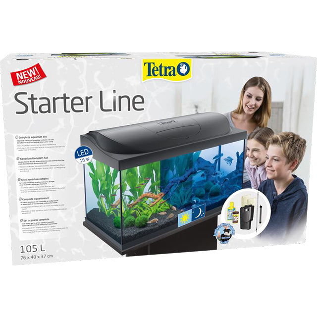 TETRA ACQUARIO STARTER LINE LED DAY/LUNAR ANTRACITE