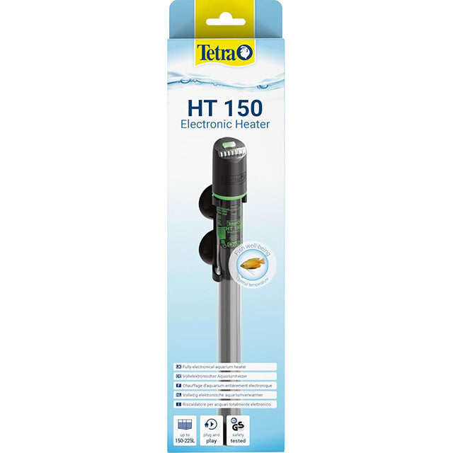 Termoriscaldatore Tetra HT Electronic 150 watt con microprocessore per acquari fino a 450 litri
