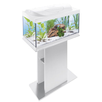 Tavolo bianco per acquario Tetra Starter Line 54/80L, 61x73x31 cm, con accesso laterale