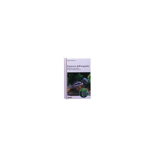 Libro Il Piacere dell'Acquario di Helmut Stallknecht, 208 pagine a colori, 16 x 24 cm, copertina rigida