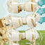 Snack masticabile 8in1 Delights osso per cani con pollo e pelle bovina