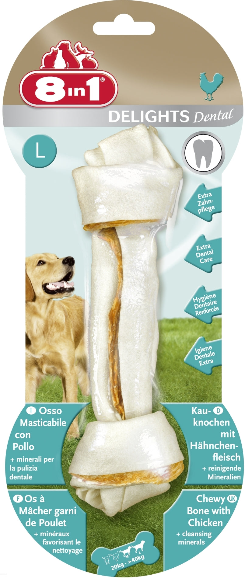 8IN1 DENTAL DELIGHTS BONE