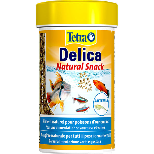 Artemia salina liofilizzata Tetradelica per pesci, 100 ml
