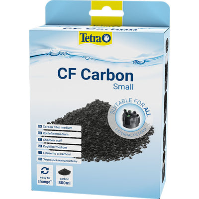 Carbone attivo in calze filtranti per filtri esterni Tetra EX 600, 800 e 1200, 800 ml totali