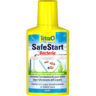 Attivatore biologico Tetra SafeStart per acquari d'acqua dolce, flacone liquido per ciclo biologico