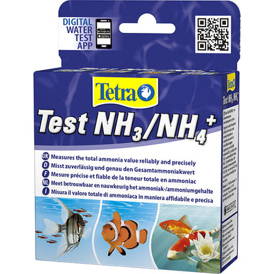 Kit Tetra Test Ammoniaca NH3/NH4 per acquario con 28 analisi incluse