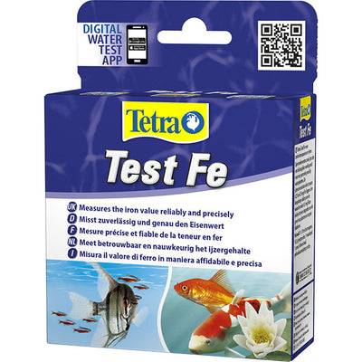 Tetra Test Fe kit analisi ferro totale per acquari d'acqua dolce, 35 test