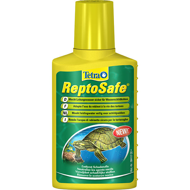 Biocondizionatore ReptoSafe Tetra per tartarughe acquatiche, flacone per condizionamento acqua