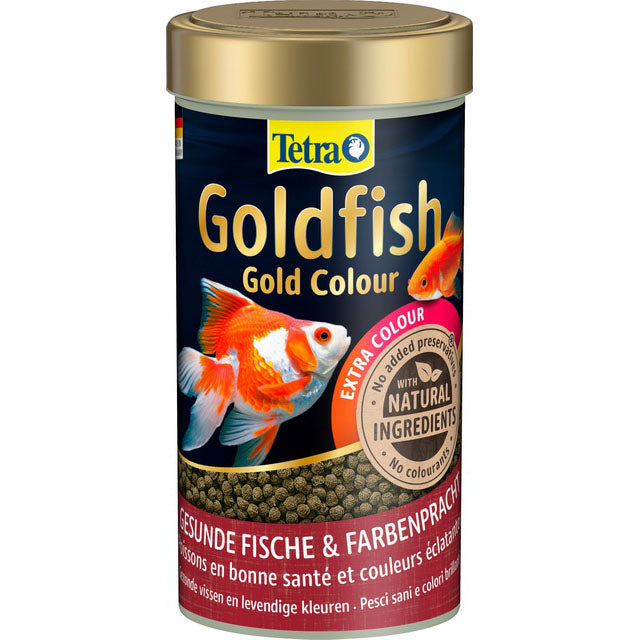 Tetra Goldfish Gold Colour – Mangime in Granuli per Pesci Rossi