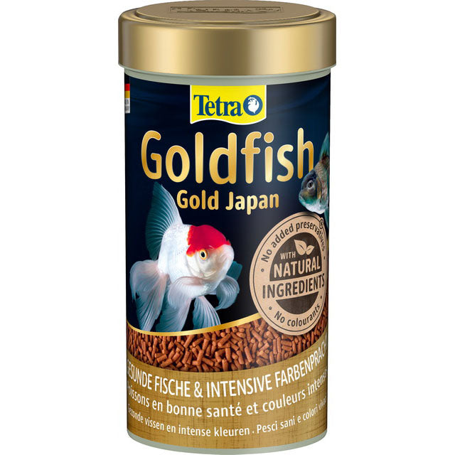 Mangime in mini-stick affondanti Tetra Goldfish Gold Japan per pesci rossi pregiati, 250 ml