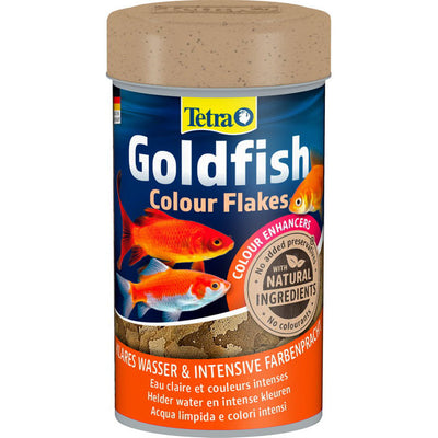 Mangime in fiocchi Tetra Goldfish Colour per pesci rossi, flacone 100 ml