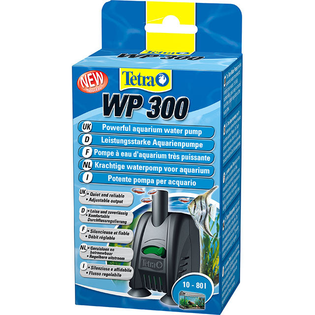 Pompa d'acqua Tetra 300 L/h sommergibile regolabile per acquario