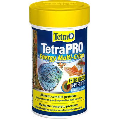 Mangime in crisp TetraPro Energy per pesci ornamentali tropicali con formula energetica