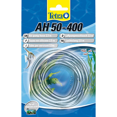 Tubo in silicone TetraTec AH 50–400 per aeratore acquario, diametro 2,5 mm, lunghezza 2,5 metri