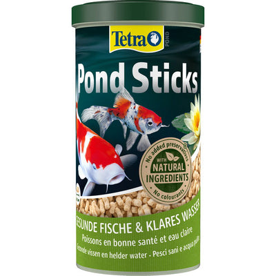 Mangime galleggiante in sticks per pesci da laghetto Tetra Pond, alimento completo e bilanciato