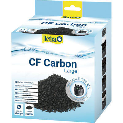 Carbone attivo Tetra CF Carbon 2500 ml per filtri esterni acquario