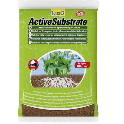 Substrato in argilla Tetra Active Substrate 3 litri per acquari pesci d'acqua dolce