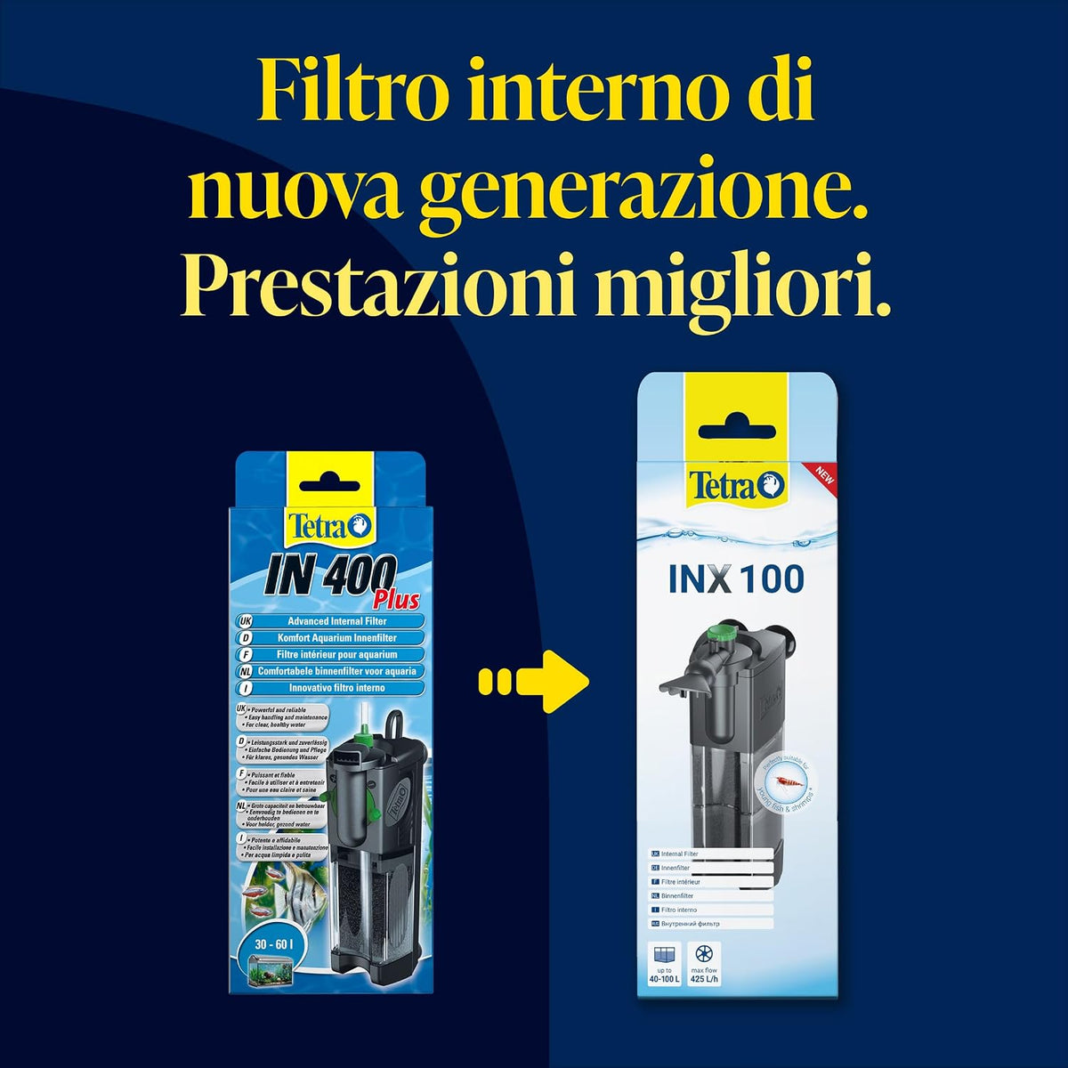 Tetra INX 100 Filter – Filtro Interno per Acquario
