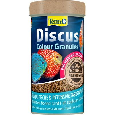 Mangime in granuli Tetra Discus per pesci d'acquario, formato 250 ml