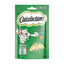 Snack per gatti Catisfactions all'erba gatta, bocconcini croccanti e morbidi da 60 g