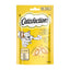 Snack per gatti al formaggio Catisfactions, bocconcini croccanti e cremosi da 60 g