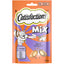 Snack croccanti CATISFACTIONS Pollo e Anatra per gatti, confezione 60 g con doppia consistenza