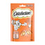 Snack per gatti CATISFACTIONS al pollo 60g con doppia consistenza croccante e cremosa